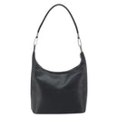 GUCCI Shoulder Bag Leather Black Silver 001 3814 3754 Auth 148388-2