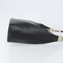 GUCCI Shoulder Bag Leather Black Silver 001 3814 3754 Auth 148388-3