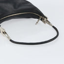 GUCCI Shoulder Bag Leather Black Silver 001 3814 3754 Auth 148388-7