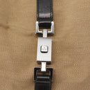 GUCCI Jackie Shoulder Bag Canvas Beige Silver 001 3346 Auth 148389-14