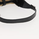 GUCCI Jackie Shoulder Bag Canvas Beige Silver 001 3346 Auth 148389-7