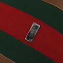 GUCCI GG Canvas Web Sherry Line Boston Bag Beige Green Red Auth 148391-10
