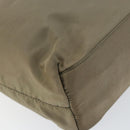 PRADA Tote Bag Nylon Gray Auth 148395-15