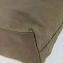 PRADA Tote Bag Nylon Gray Auth 148395-16