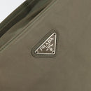 PRADA Tote Bag Nylon Gray Auth 148395-18