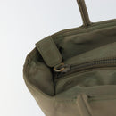 PRADA Tote Bag Nylon Gray Auth 148395-10