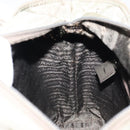 PRADA Tote Bag Nylon Gray Auth 148395-21