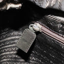 PRADA Tote Bag Nylon Gray Auth 148395-22