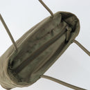 PRADA Tote Bag Nylon Gray Auth 148395-6