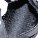 PRADA Shoulder Bag Nylon Black Silver Auth 148396-16