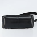 PRADA Shoulder Bag Nylon Black Silver Auth 148396-9