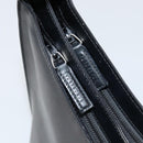 GUCCI Shoulder Bag Leather Black Silver 001 3015 3754 Auth 148401-10