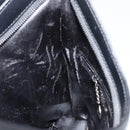 GUCCI Shoulder Bag Leather Black Silver 001 3015 3754 Auth 148401-20