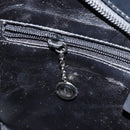 GUCCI Shoulder Bag Leather Black Silver 001 3015 3754 Auth 148401-21