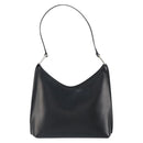 GUCCI Shoulder Bag Leather Black Silver 001 3015 3754 Auth 148401-2