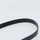 GUCCI Shoulder Bag Leather Black Silver 001 3015 3754 Auth 148401-14