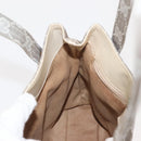 GUCCI GG Canvas Tote Bag Gray 002 1075 Auth 148402-19