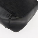 GUCCI GG Canvas Tote Bag Black 94898 Auth 148408-14