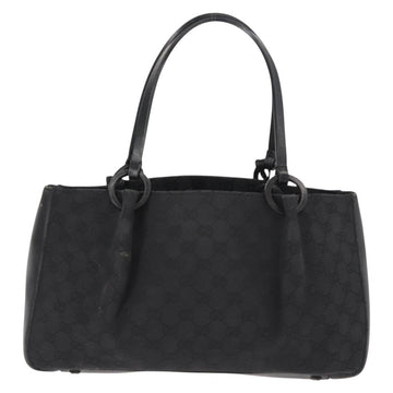 GUCCI GG Canvas Tote Bag Black 94898 Auth 148408 - 0