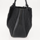 GUCCI GG Canvas Tote Bag Black 94898 Auth 148408-3