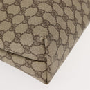 GUCCI GG Supreme Tote Bag PVC Beige Gold 002 39 6130 9411 Auth 148410-8