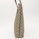 GUCCI GG Supreme Tote Bag PVC Beige Gold 002 39 6130 9411 Auth 148410-4