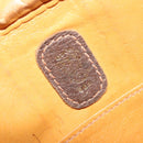 GUCCI GG Supreme Web Sherry Line Shoulder Bag PVC Beige Gold Red Auth 148413-12