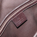 GUCCI GG Supreme Shoulder Bag PVC Beige Gold 223666 Auth 148414-18