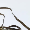 GUCCI GG Supreme Web Sherry Line Hand Bag PVC 2way Beige 67 02 3839 Auth 148415-10