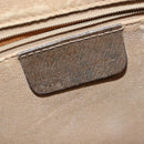 GUCCI GG Supreme Web Sherry Line Hand Bag PVC 2way Beige 67 02 3839 Auth 148415-17