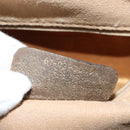 GUCCI GG Supreme Web Sherry Line Hand Bag PVC 2way Beige 67 02 3839 Auth 148415-22