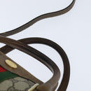GUCCI GG Supreme Web Sherry Line Hand Bag PVC 2way Beige 67 02 3839 Auth 148415-8