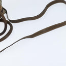 GUCCI GG Supreme Web Sherry Line Hand Bag PVC 2way Beige 67 02 3839 Auth 148415-9