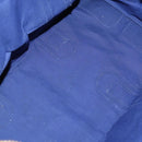 GUCCI GG Canvas Sherry Line Hand Bag Navy Gold Red Auth 148418-17