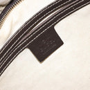 GUCCI GG Supreme Shoulder Bag PVC Beige Gold 201446 Auth 148419-19