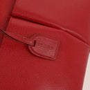 GUCCI Hand Bag Leather Red Auth 148420-17