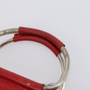 GUCCI Hand Bag Leather Red Auth 148420-8