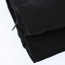 GUCCI Hand Bag Nylon Black Silver Auth 148421-8