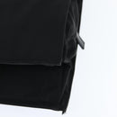 GUCCI Hand Bag Nylon Black Silver Auth 148421-17