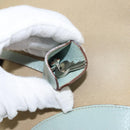 PRADA Boston Bag Canvas Beige Silver Auth 148422-10