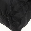 PRADA Shoulder Bag Nylon Black Silver Auth 148424-17