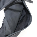 PRADA Shoulder Bag Nylon Black Silver Auth 148424-21