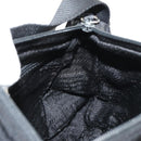 PRADA Shoulder Bag Nylon Black Silver Auth 148424-29