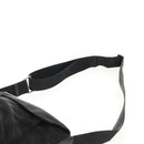 PRADA Shoulder Bag Nylon Black Silver Auth 148424-15