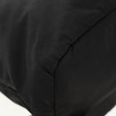 PRADA Hand Bag Nylon Black Silver Auth 148425-10