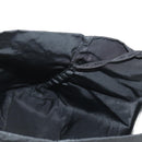 PRADA Hand Bag Nylon Black Silver Auth 148425-19