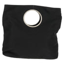 PRADA Hand Bag Nylon Black Silver Auth 148425-2