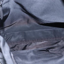 PRADA Tote Bag Nylon Black Silver Auth 148426-10