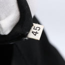 PRADA Tote Bag Nylon Black Silver Auth 148426-12