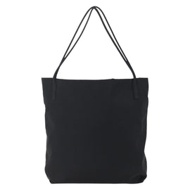 PRADA Tote Bag Nylon Black Silver Auth 148426 - 0